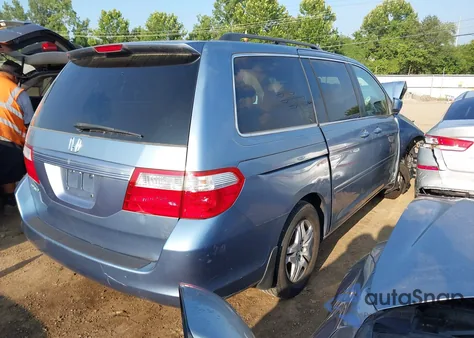 2007 Honda Odyssey Ex-L из США, поврежденный, VIN 5FNRL38637B084500